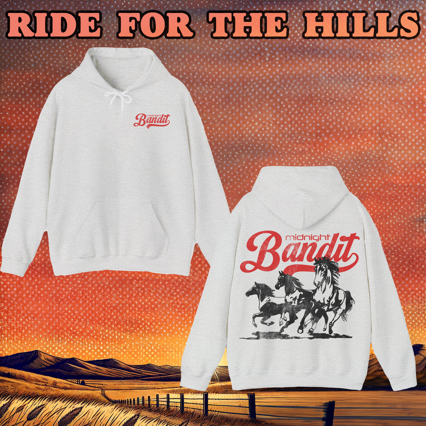 Ride For The Hills Hoodie