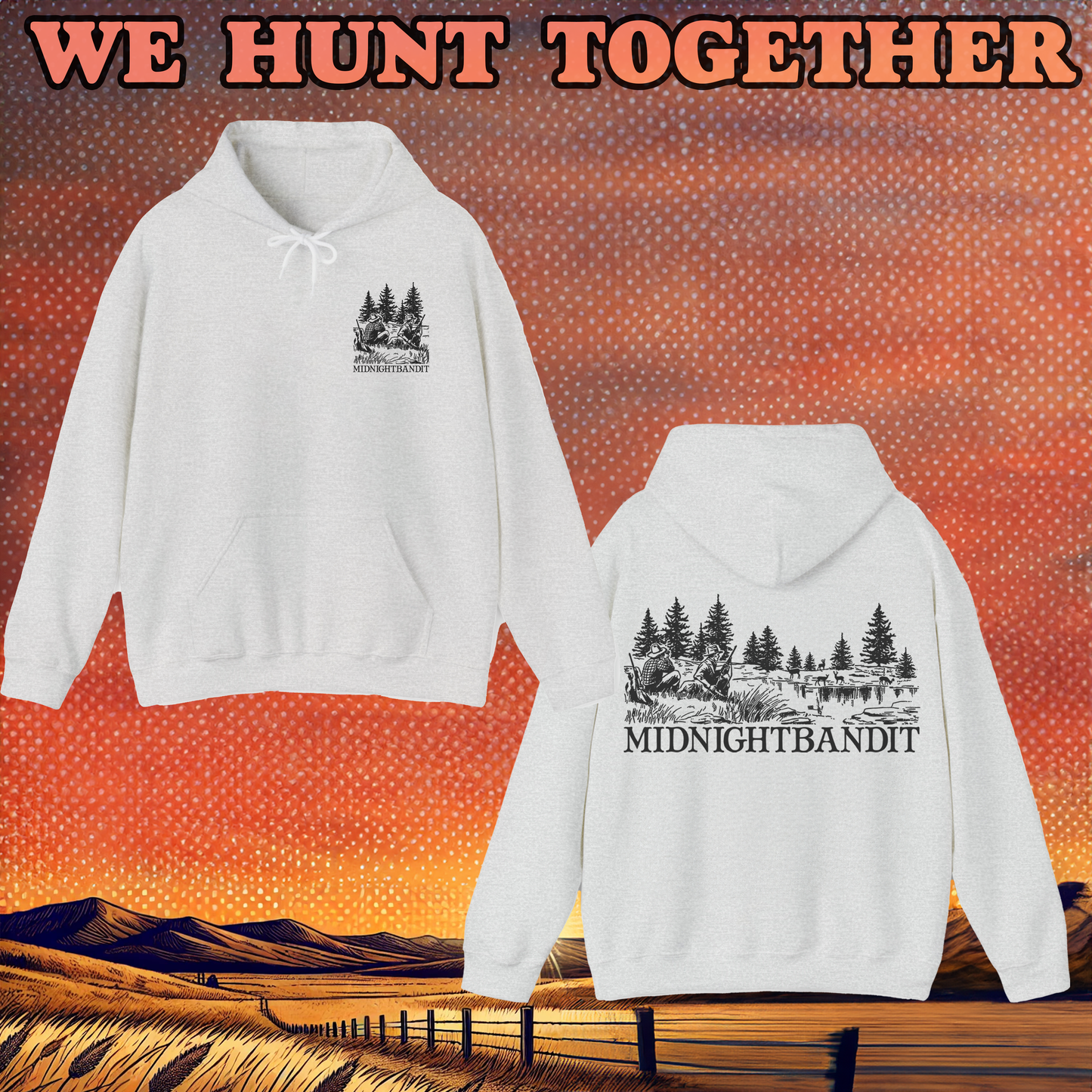 We Hunt Together Hoodie