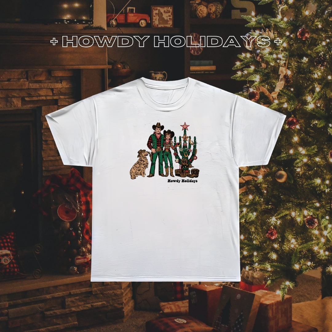 Howdy Holidays Tee
